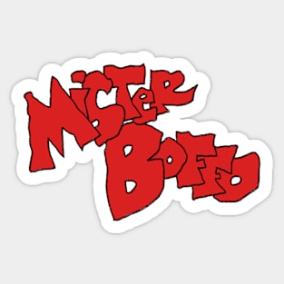 Mr. Boffo Logo Sticker